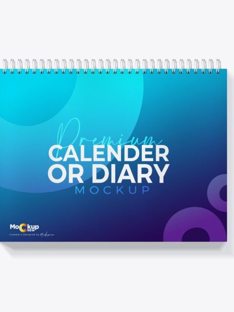 Calender Diary Mockup