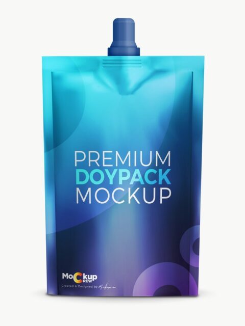 Doypack Premium Mockup