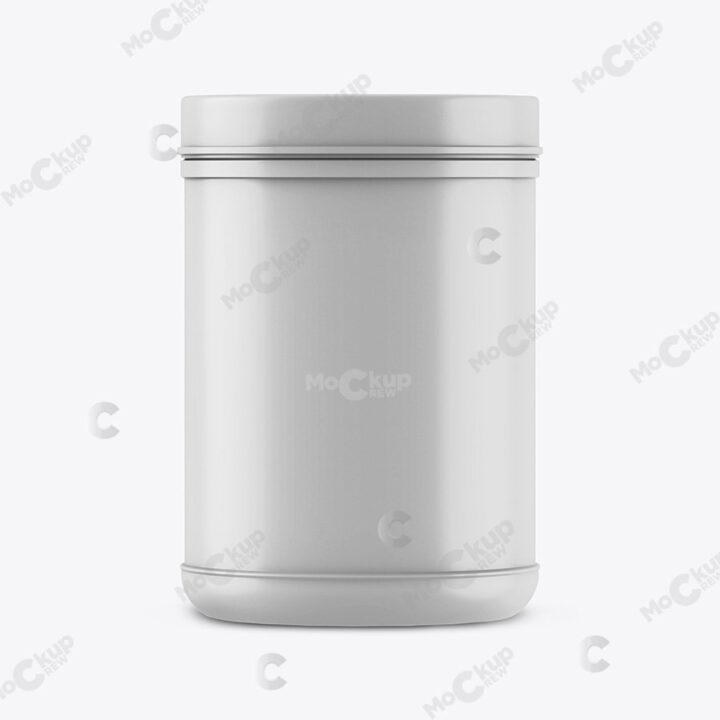 Jar Mockup for Food & Supplements