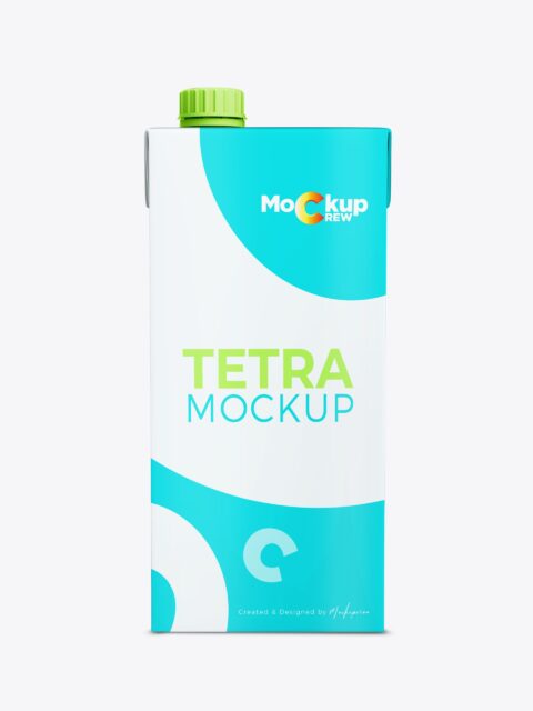 Juice Tetra Box Mockup