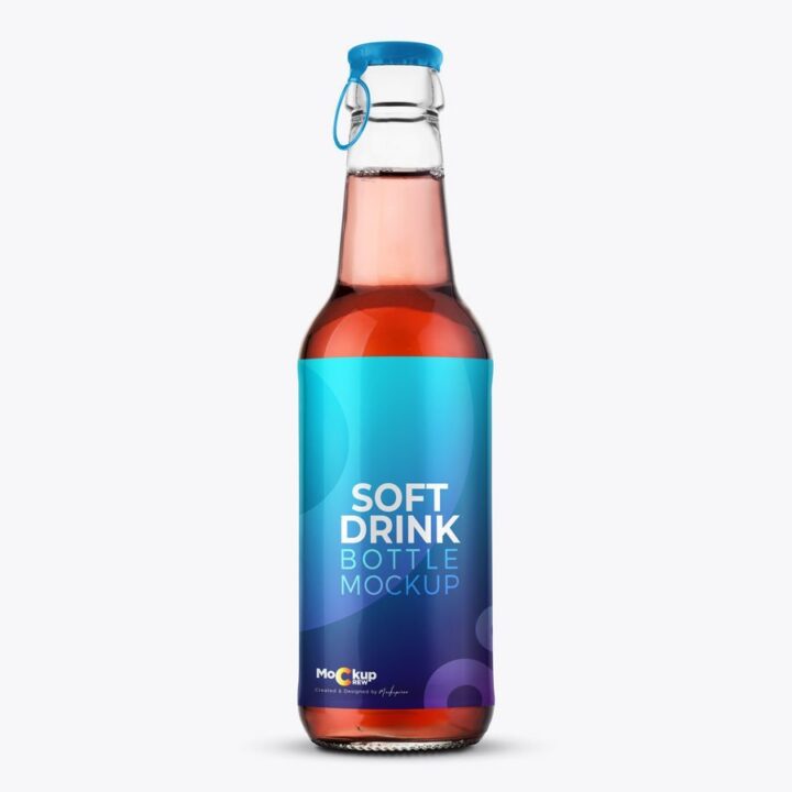 Soft Drink Bottle Mockup - Image 2