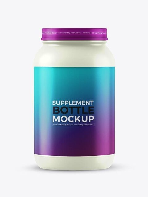 Supplement Bottle or Jar