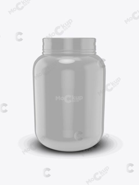 Small Fat Jar Mockup