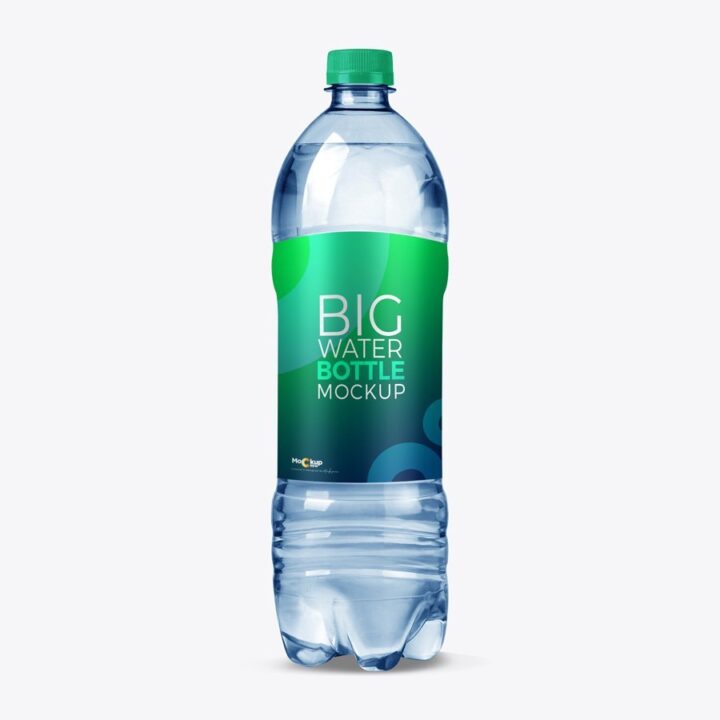 Big Water Bottle Mockup - Image 2