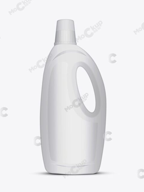 Laundry Detergent Bottle Mockup