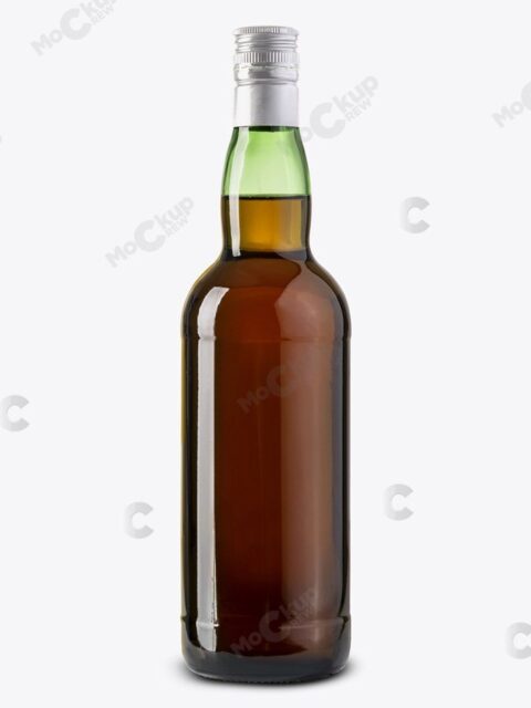 Liquor Shape Bottle Mockup