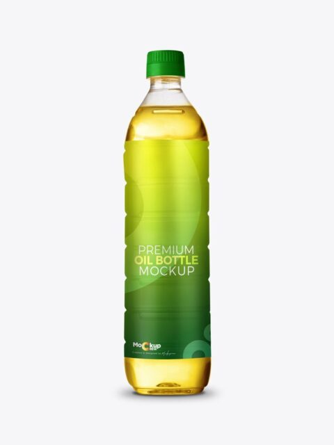 Oil Bottle Mockup