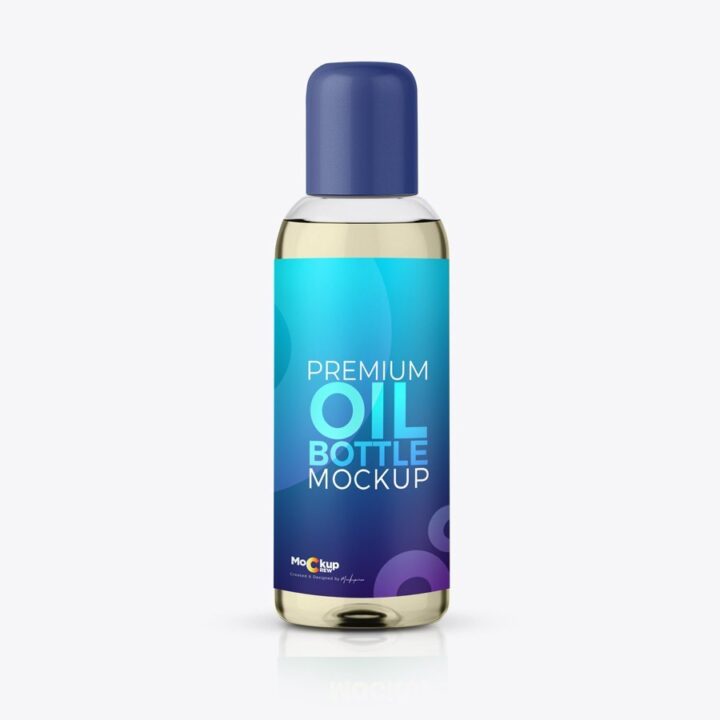 Premium Oil Bottle Mockup - Image 2