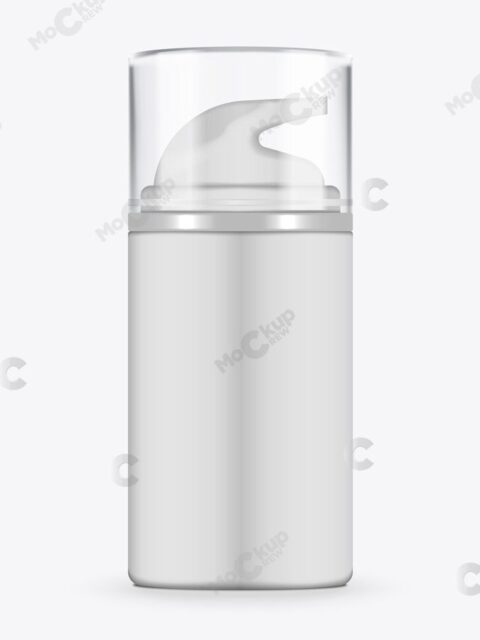 Premium Cosmetic Cream Bottle Mockup