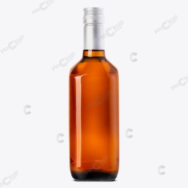 Premium Liquor Bottle Mockup