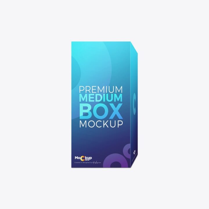 Premium Medium Box Mockup - Image 2