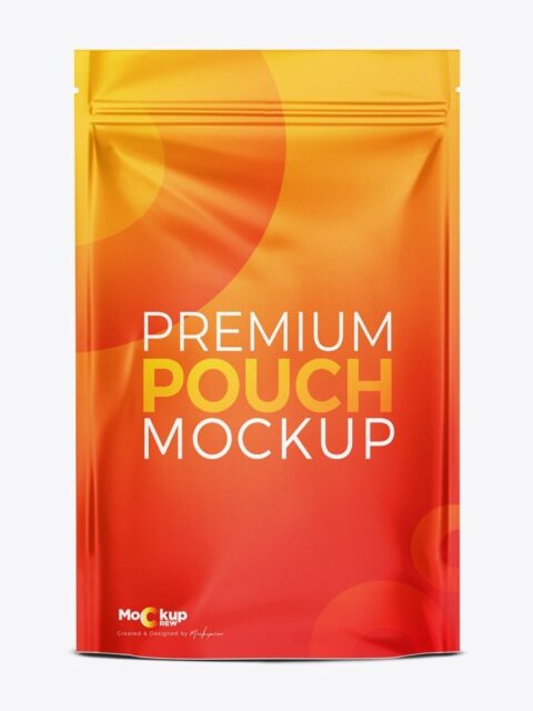 Premium Pouch Doypack  Zipper Mockup