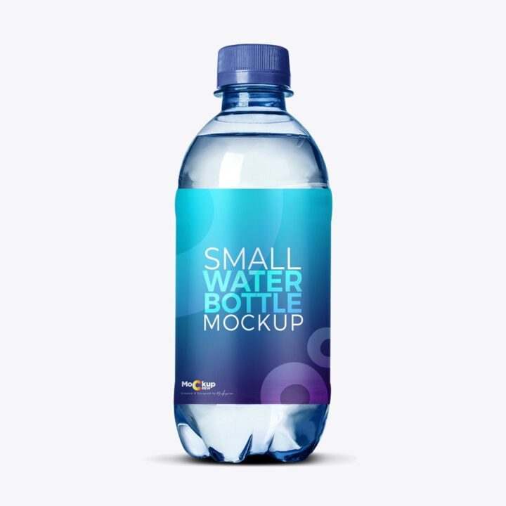 Premium Small Water Bottle Mockup - Image 2