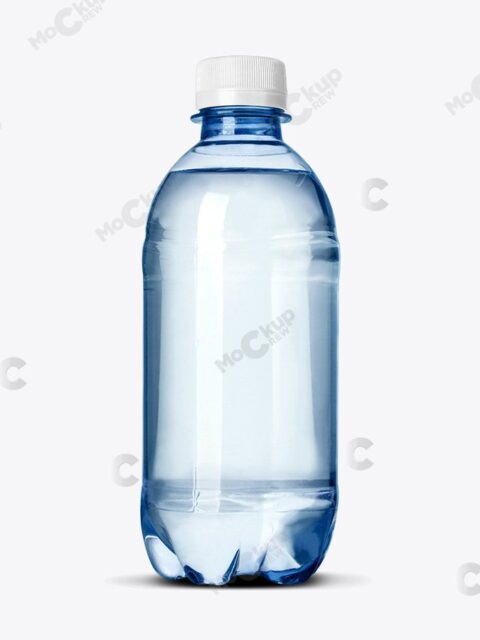 Premium Small Water Bottle Mockup