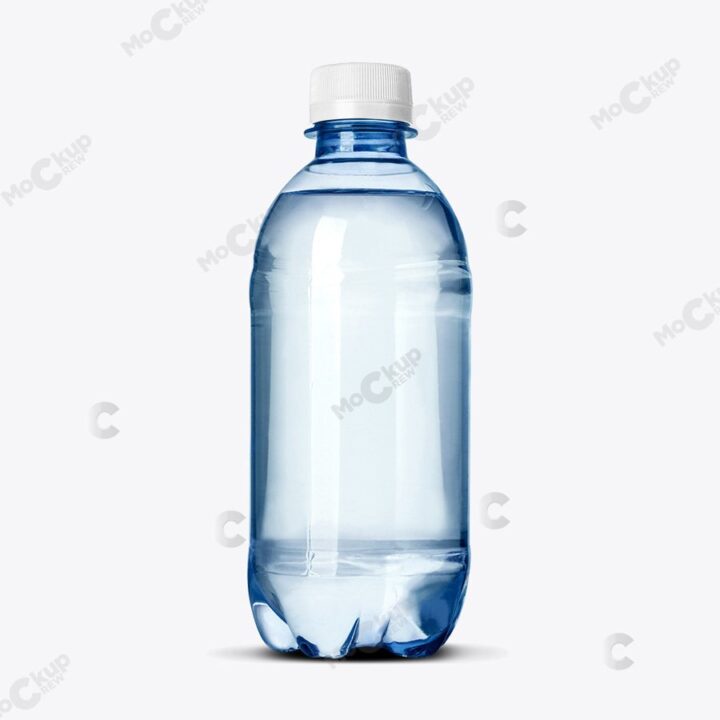 Premium Small Water Bottle Mockup