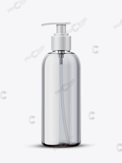 Sanitizer Bottle Mockup