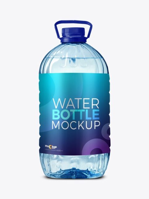 Water Bottle Mockup