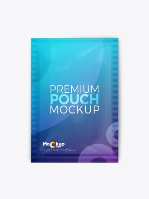 Sachet Pouch Packaging Mockup