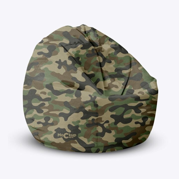 Canvas Bean Bag Mockup - Image 2