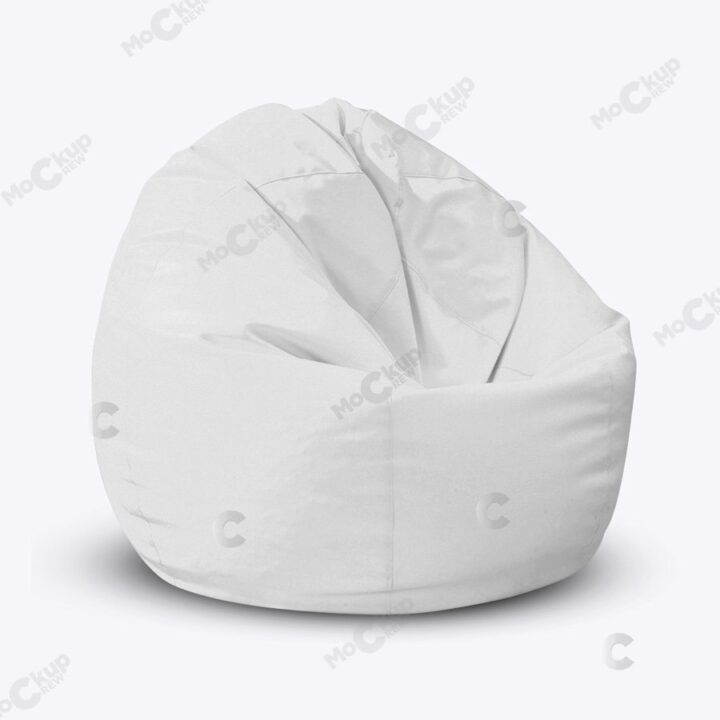 Canvas Bean Bag Mockup