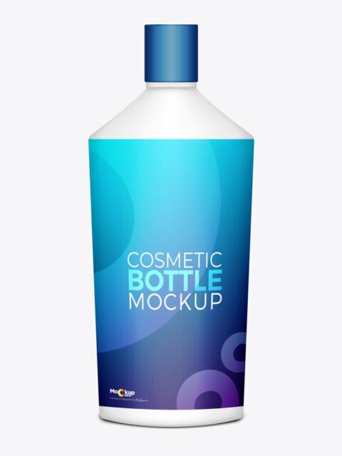 Cosmetic Bottle Mockup