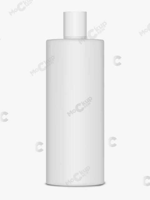 Cosmetic Long Bottle Mockup