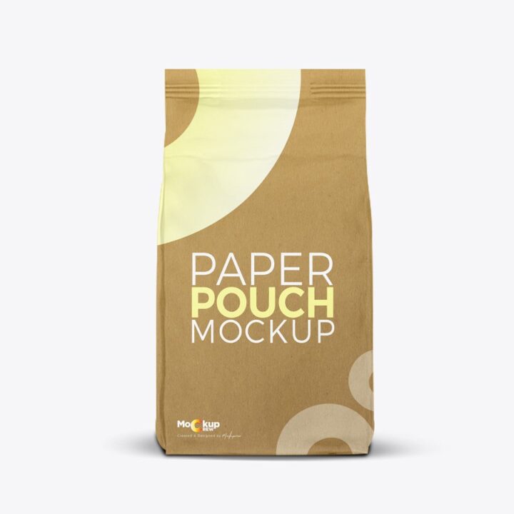 Paper Coffee Bag Mockup - Image 2