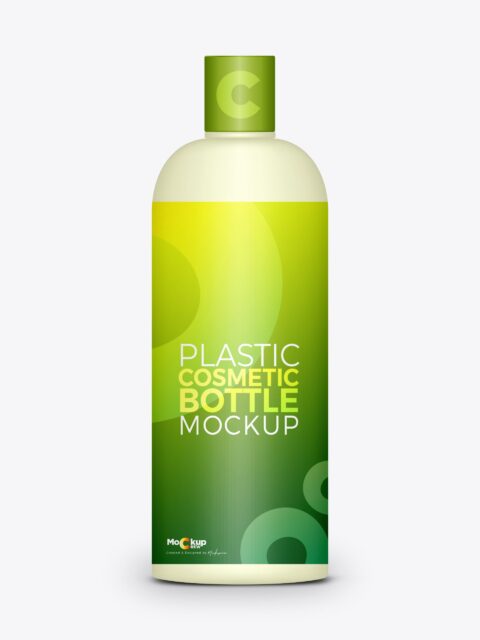 Plastic Bottle Mockup