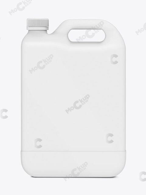 Plastic Canister Mockup