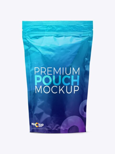 Premium Pouch Mockup