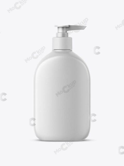 Sanitizer Bottle Mockup