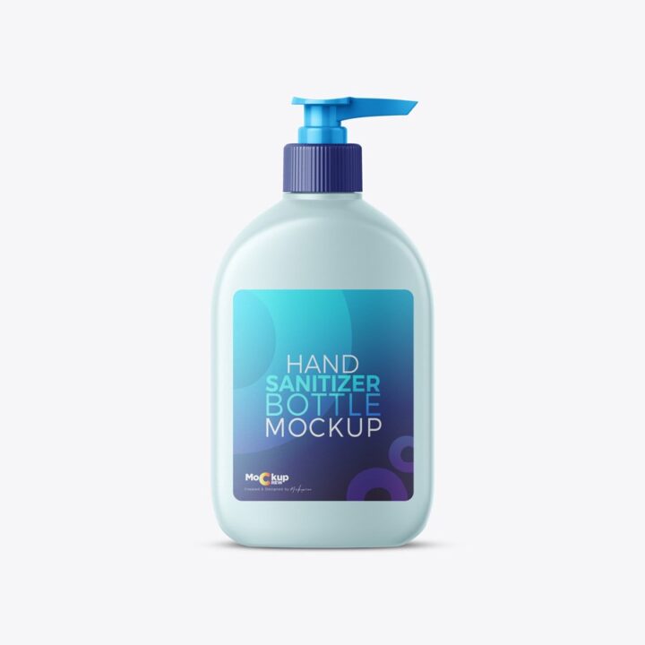 Sanitizer Bottle Mockup - Image 2