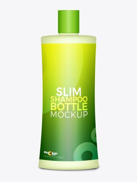 Slim Shampoo Bottle