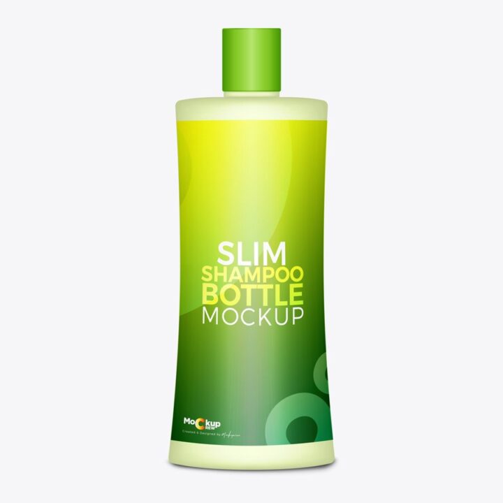 Slim Shampoo Bottle - Image 2