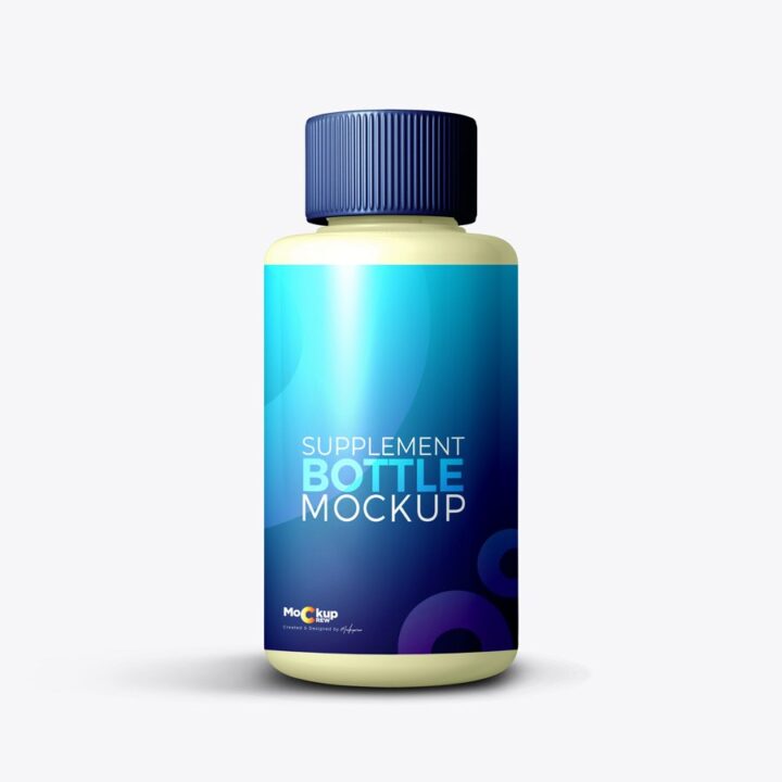 Supplement Bottle Mockup - Image 2