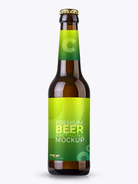 Beer Bottle Mockup