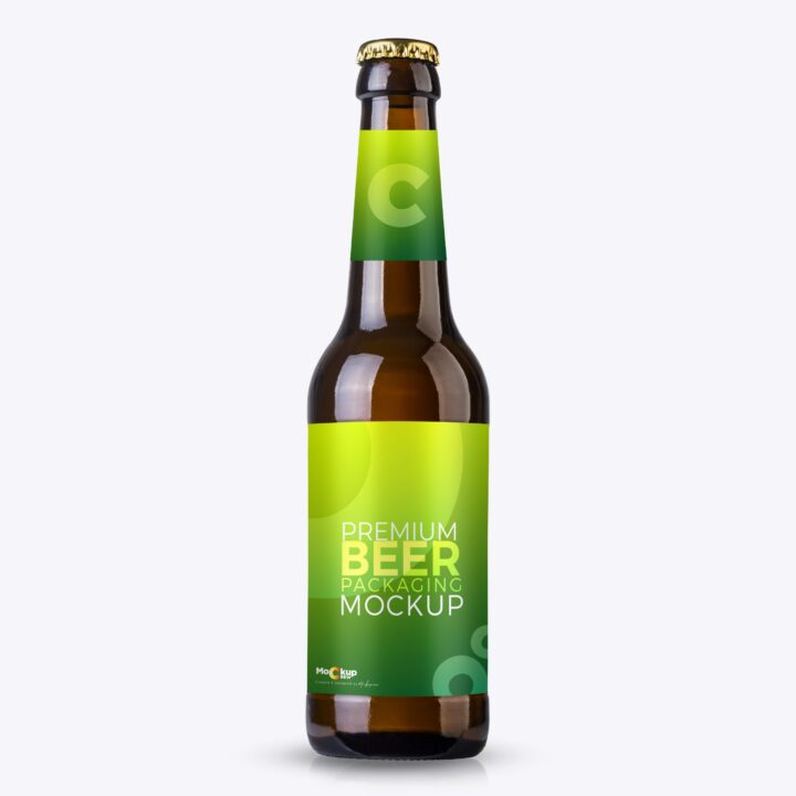 Beer Bottle Mockup - Image 2