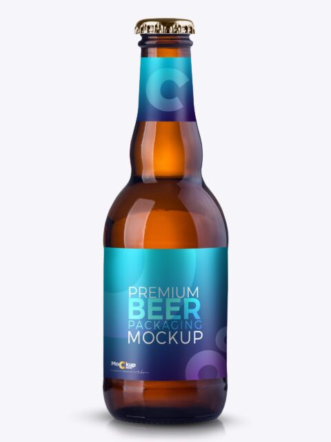 Beer Bottle Mockup