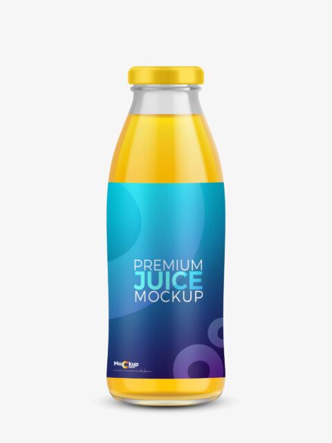 Juice Bottle Mockup