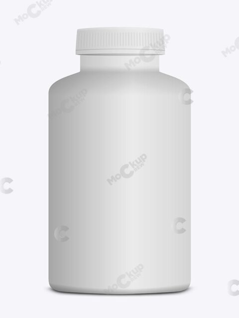 Premium Medicine Pills Bottle