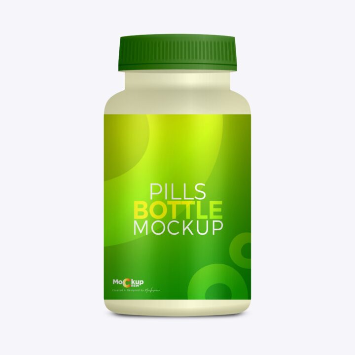 Pills Bottle Mockup - Image 2