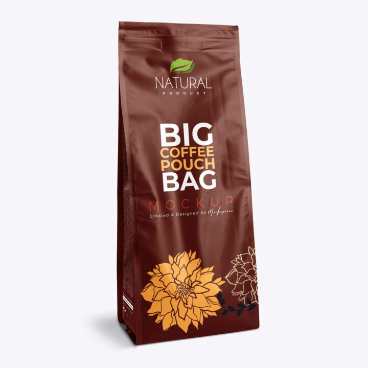 Big Coffee Pouch Bag - Image 4