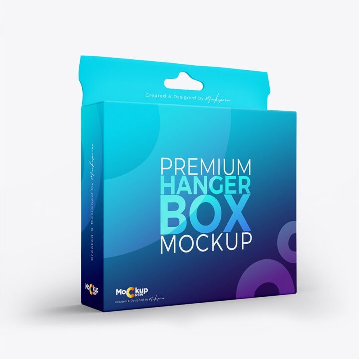 Premium Hanger Box Mockup - Image 2