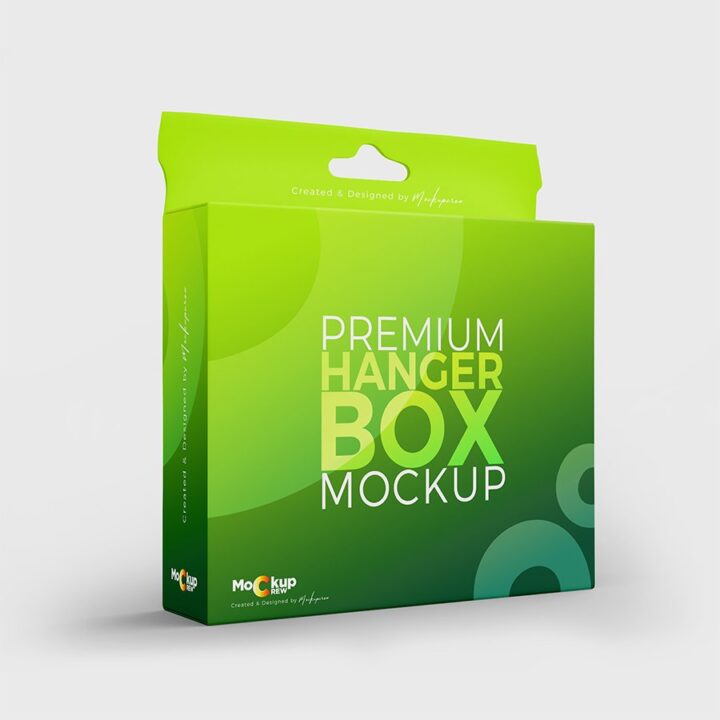 Premium Hanger Box Mockup - Image 3