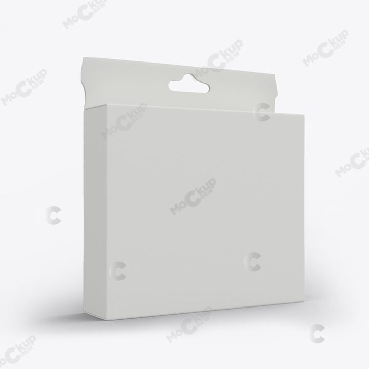 Premium Hanger Box Mockup