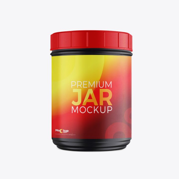 Matte Supplement Bottle Mockup - Image 3