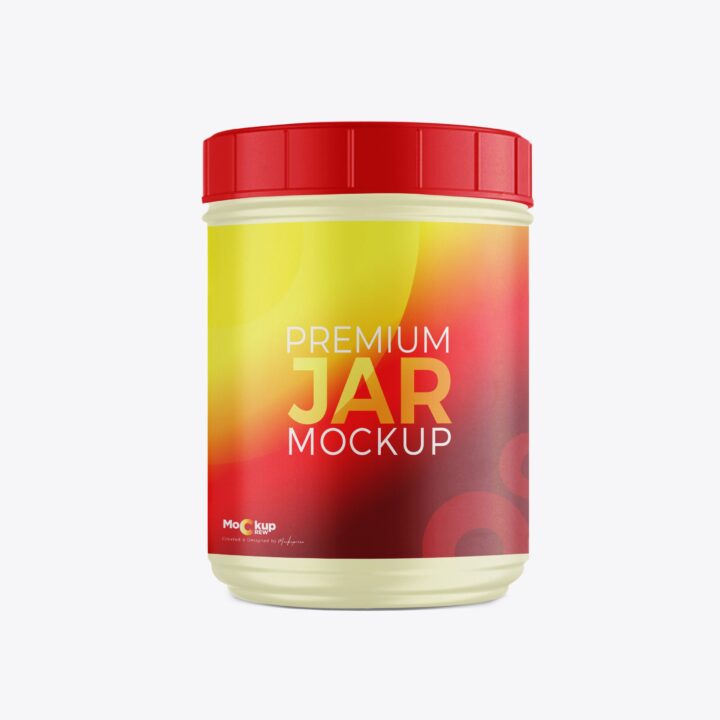 Matte Supplement Bottle Mockup - Image 2