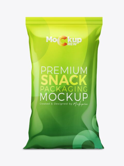 Snack Bag Mockup