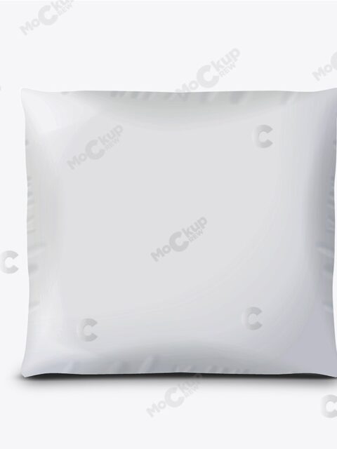 Small Premium Square Pillow Mockup