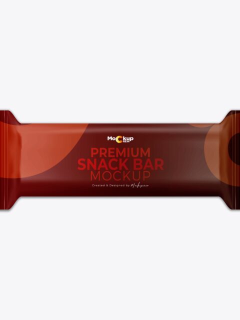 Chocolate & Snack Bar Mockup